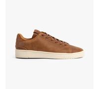 TOMS Men's Trvl Lite 2.0 Low Sneaker, Tan Leather, 8 UK