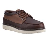 (Brown, 7 (Adults')) TOMS TRVL Lite Forrest Leather Men's Brown Lace-Up Shoes