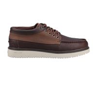 (Brown, 7 (Adults')) TOMS TRVL Lite Forrest Leather Men's Brown Lace-Up Shoes