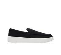 TOMS Men's TRVL LITE Loafer, Black Recycled Cotton Slubby Woven, 10 UK