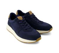 TOMS TRVL LITE Retro Leather Men's Navy Trainers - UK 8