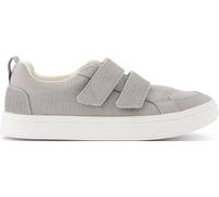 TOMS Unisex Kids Cruz Double Strap Hook and Loop Sneaker, Drizzle Grey Heritage Canvas, 5 UK
