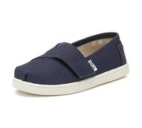 TOMS Unisex Kids Tiny Alpargata Loafer Flat, Navy, 10 UK