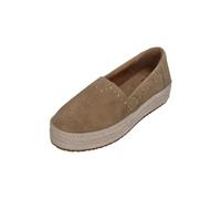 TOMS Valencia 10023601 Women's Espadrilles Toffee Suede Studs