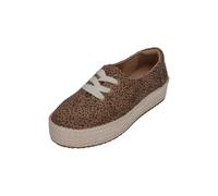 TOMS Valencia Lace Up 10023599 Women's Espadrilles Toffee Leopard Print
