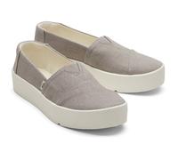 TOMS Verona Textile Women's Light Grey Trainers - UK 7 / EU 40 / US 9