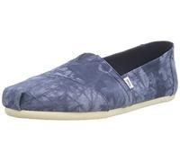 TOMS WOMEN ALPARGATA Navy Tie Dye Woven UK3.5