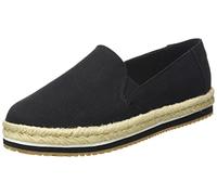 TOMS WOMEN PALMA Black Canvas UK4