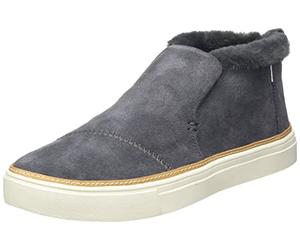 TOMS WOMEN PAXTON BOOT Forged Iron Grey Suede UK6/EU38.5
