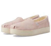 TOMS Women's Alp Midform Loafer Flat, Ballet Pink Canvas, 6 UK