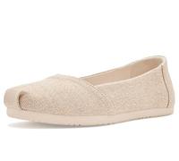 TOMS Womens Alpargata Ballet, Gold, 11