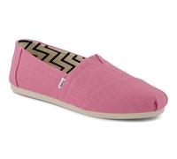 TOMS Women's Alpargata Classic Espadrille, Rose Pink Heritage Canvas, 7