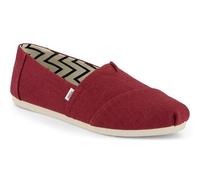 TOMS Women's Alpargata Classic Espadrille, Ruby Heritage Canvas, 5