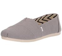 TOMS Women's Alpargata Heritage Canvas Loafer Flat, Morning Dove, 3.5 UK
