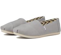 TOMS Women's Alpargata Classic Espadrille, Drizzle Grey Recycled Cotton Canvas, 3 UK