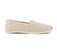 TOMS Women's Alpargata CloudBound Espadrille Loafer Flat, Oatmeal Sparkle Knit, 3.5 UK