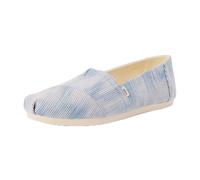 TOMS Women's Alpargata CloudBound Espadrille Loafer Flat, Pastel Blue Novelty Denim, 7.5 UK