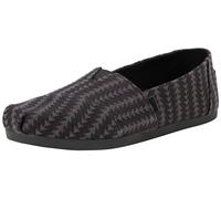 TOMS Women's Alpargata Cloudbound Loafer Flat , Black Triangle Woven,3.5 UK
