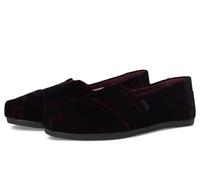 TOMS Women's Alpargata CloudBound Loafer Flat, Deep Burgundy Jewel Velvet, 8 UK