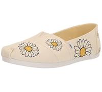 TOMS Women's Alpargata Cloudbound Loafer Flat , Natural Daisies,5.5 UK