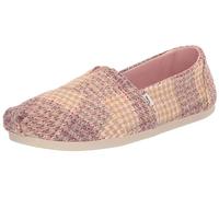 TOMS Women's Alpargata Cloudbound Loafer Flat , Pink Quartz Plaid Tweed,8 UK