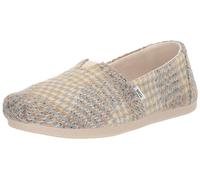 TOMS Women's Alpargata Cloudbound Loafer Flat , Sky Blue Plaid Tweed,6.5 UK