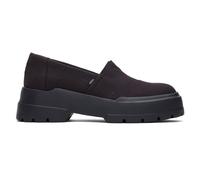 Toms Womens Alpargata Combat Low Loafer Casual Shoes Black