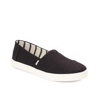 TOMS Women's Alpargata Cupsole Sneaker, Black, 3 UK