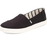 TOMS Women's Alpargata Cupsole Sneaker, Black, 4.5 UK
