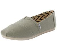 TOMS Women's Alpargata Espadrille Loafer Flat, Clay Heritage Canvas, 4.5 UK