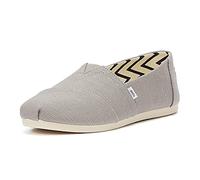TOMS Women's Alpargata Heritage Canvas Loafer Flat, Morning Dove, 3 UK