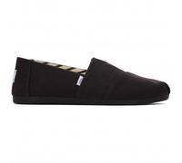 Toms Alpargata Recycled Womens Slip On Shoes in Black Black - 4 UK