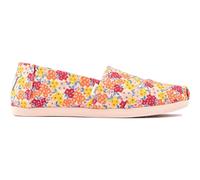 TOMS Womens Alpargata Floral Espadrilles Shoes Pink 4 UK