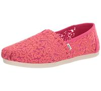 TOMS Women's Alpargata Loafer Flat, Botanical Lace Pink, 3.5 UK