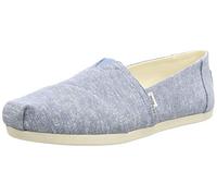 TOMS Women's Alpargata Loafer Flat, Light Blue, 4 UK