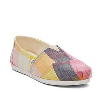 TOMS Women's Alpargata Print Loafer Flat, Multi-Color, 3 UK