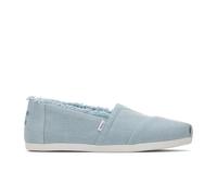 TOMS Women's Alpargata Loafer Flat, Pastel Blue Washed Denim, 4.5 UK