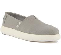 (4) TOMS Alpargata Mallow Womens Light Grey Shoes