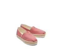 Toms Alpargata Platform Rope Shoes Womens - Pink - Size UK 4