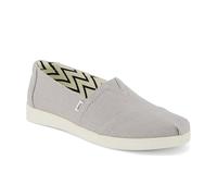 Toms Alpargata Plus Comfort Cotton Espadrille Womens Flats In Grey UK 4 - 8