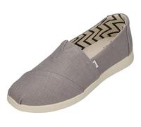 Toms Women's Alpargata Plus Loafer Flat, Grey, 6 UK