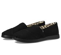 TOMS Women's Alpargata Plus Slip On Espadrille, Textile Upper, Relaxed Fit, CloudBound Insole, Stretchy Easy On and Off