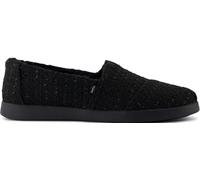 TOMS Women's Alpargata Plus Slip-On Shoes, Blk Sub Met Chen, 6