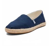 Toms - Womens Recycled Cotton Rope Espadrille Navy - Us 7.5 / Eu 38