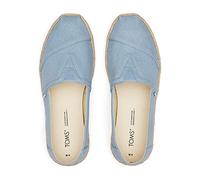 TOMS Women's Alpargata Rope Loafer Flat, Blue, 3 UK