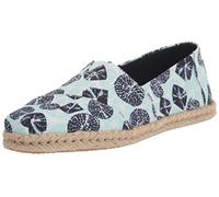 TOMS Women's Alpargata Rope Loafer Flat, Light Blue Batik, 3.5 UK