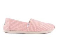 Toms Womens Alpargata Shoes - Pink Textile - Size UK 4