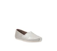 TOMS Women's Alpargata with Cloudbound Shoe in Silver | Size: 4 TOMS Silver 4