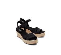 TOMS Women's Audrey Espadrille in Black | Size: 5 TOMS Black 5