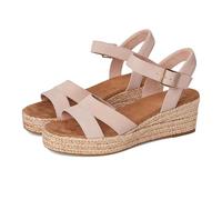 TOMS - Womens Audrey Sandals, Color Pale Rose Suede, Size: 6.5 UK